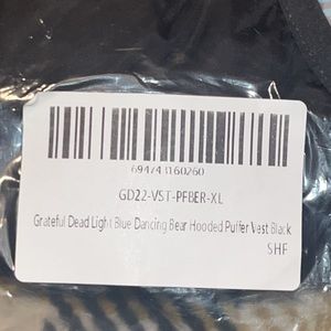 Navy blue Greatful dead vest size xL